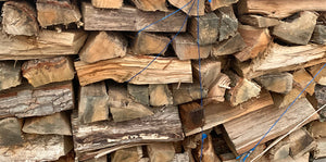 Stacks of Dry Firewood