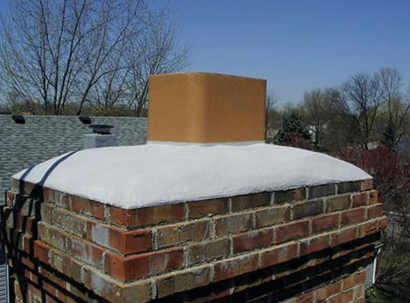 Chimney without a cap