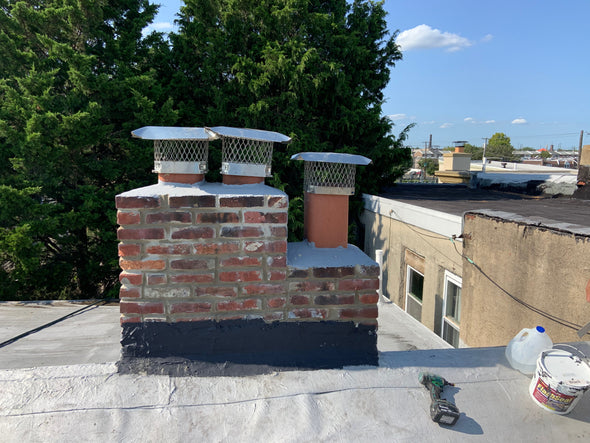 Three Chimney  Caps and crowns
