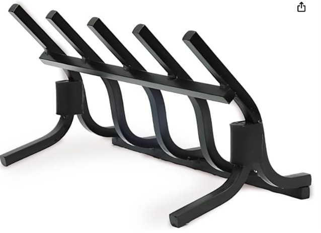 Grate Wall of Fire Model S-5 High Efficiency Smoke-Free Fireplace Grate